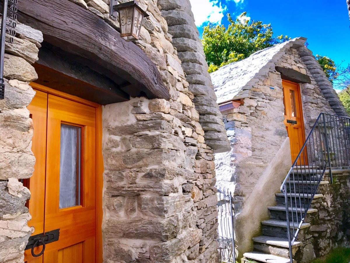 Hotel Rustici Maggia Aurigeno Esterno foto