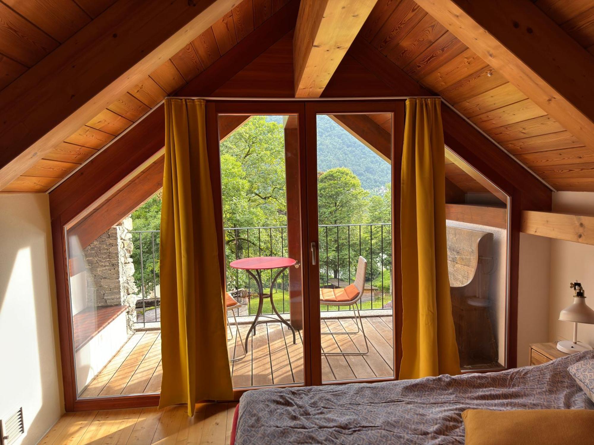 Hotel Rustici Maggia Aurigeno Esterno foto