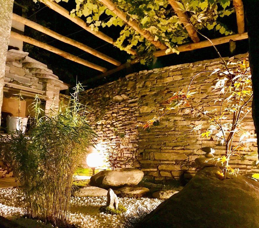 Hotel Rustici Maggia Aurigeno Esterno foto